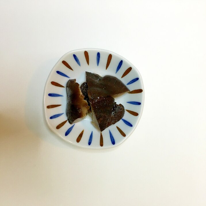 干し椎茸の含め煮１